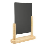 Picture of TABLE CHALKBOARD A5 TEAK FINISH